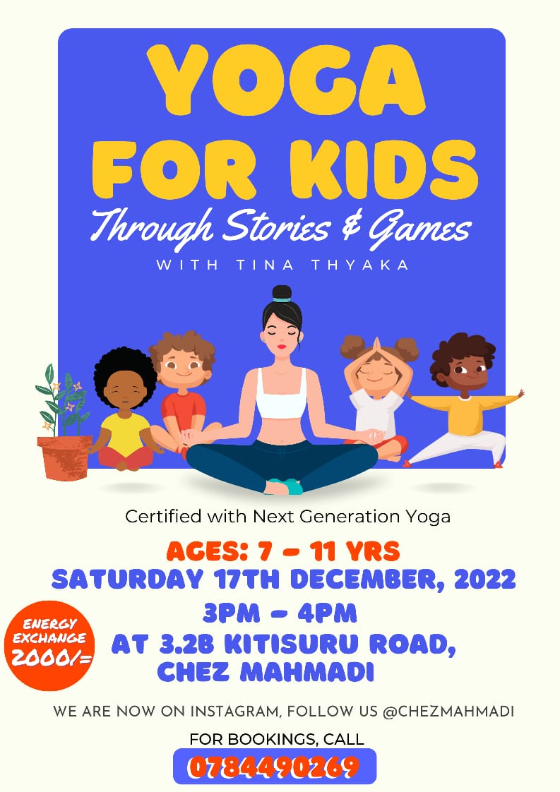 Yoga for kids Nairobi Tina Thyaka