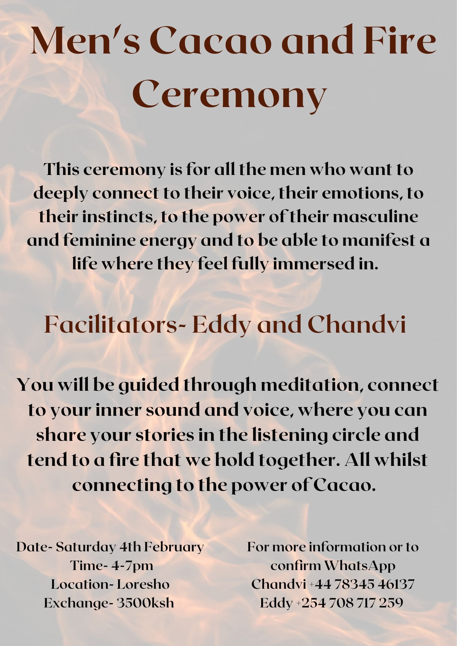 Men's Cacao Fire Ceremony-min