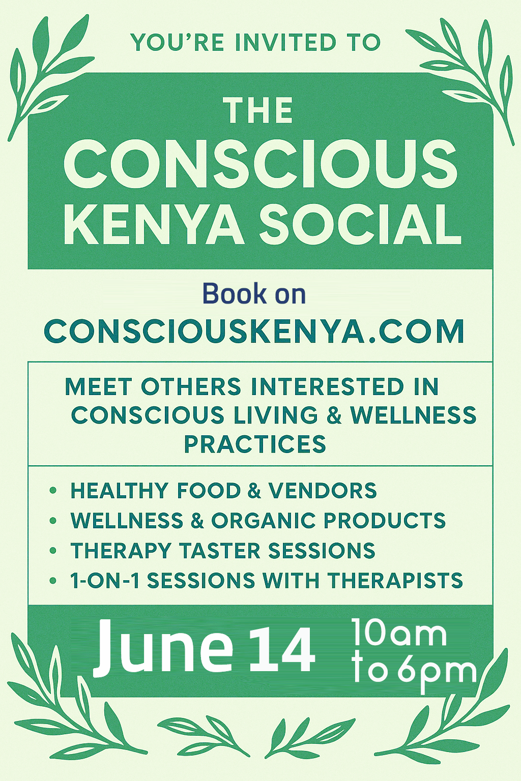 conscious kenya social